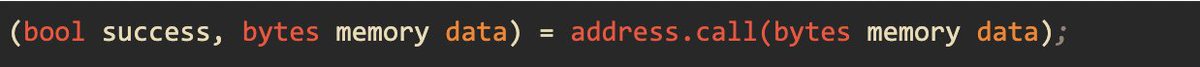 0xCharlesWang's tweet image. Understanding Low-Level Call &amp;amp; High-Level Call in Solidity

In Solidity, there are two primary ways to invoke functions or interact with other contracts: high-level and low-level calls. These two methods offer different levels of abstraction and control over the interaction…