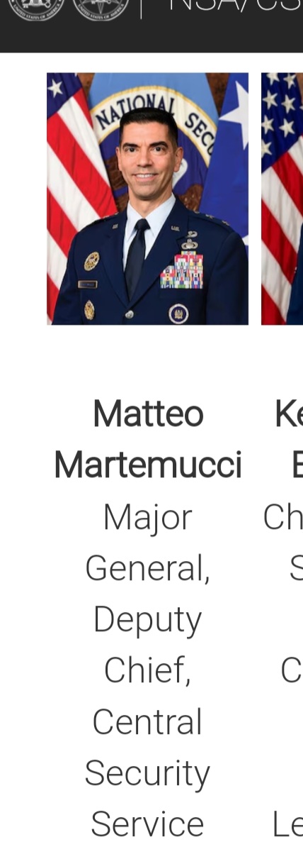 4nineSD's tweet image. As Matt Gaetz says: #dumpdei.
Apparently, white is not deemed socially accepted. Bigots, coming from WHITE NSA officials.
Photo source: NSA website.