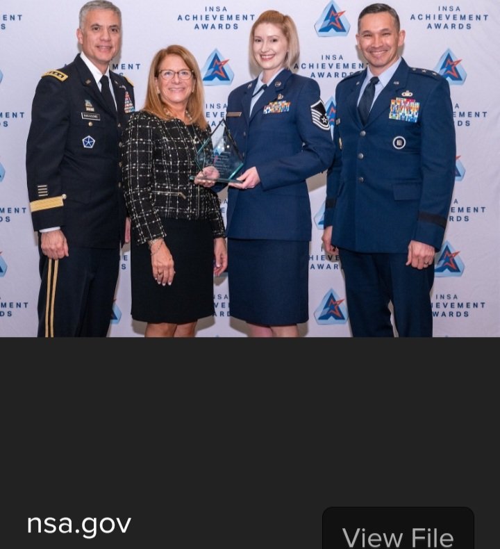 4nineSD's tweet image. As Matt Gaetz says: #dumpdei.
Apparently, white is not deemed socially accepted. Bigots, coming from WHITE NSA officials.
Photo source: NSA website.