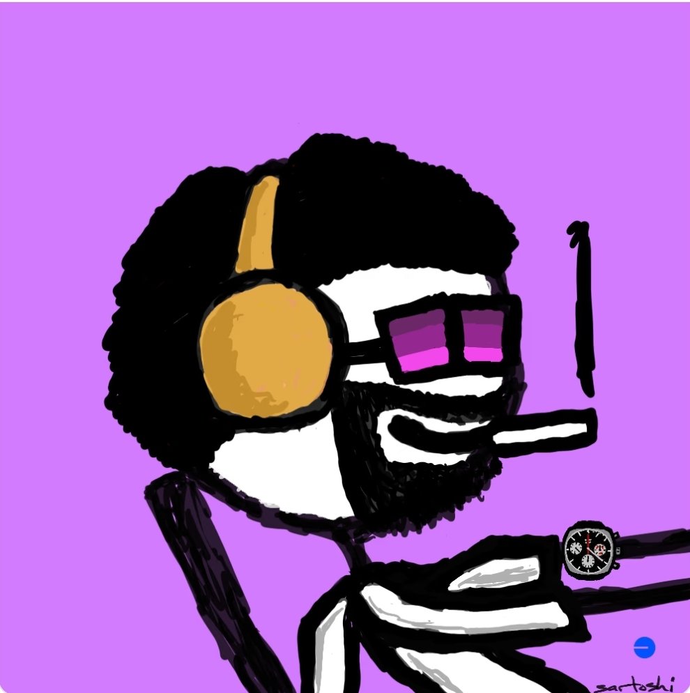 Are you an Mfer? Wanna be? I am going to give away this based Mfer👀
To enter this installment of #DocsYearOfGiveaways

❤️ &amp; RT
Follow <a href="/DrYoungbody/">DrYoungbody</a> and <a href="/djlazer351/">DrYbVault 🔑</a>
Tag some mfers (the more the merrier)
In your comment include the hashtag #DocsYearOfGiveaways

Drawing Sunday🍻