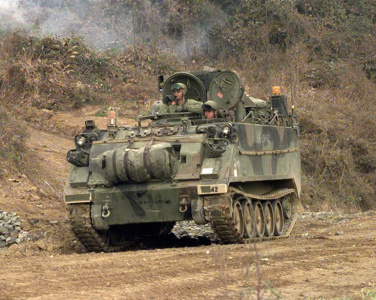 The M113 aka the Green Dragon as it was known in Vietnam.