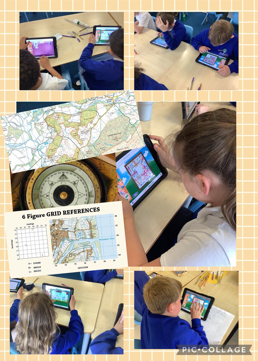 We’ve spent the afternoon locating different points (or symbols) on an ordinance survey map using grid references! We even challenge Miss Parry to see if we could build the map of England quicker than her! #dallamgeography