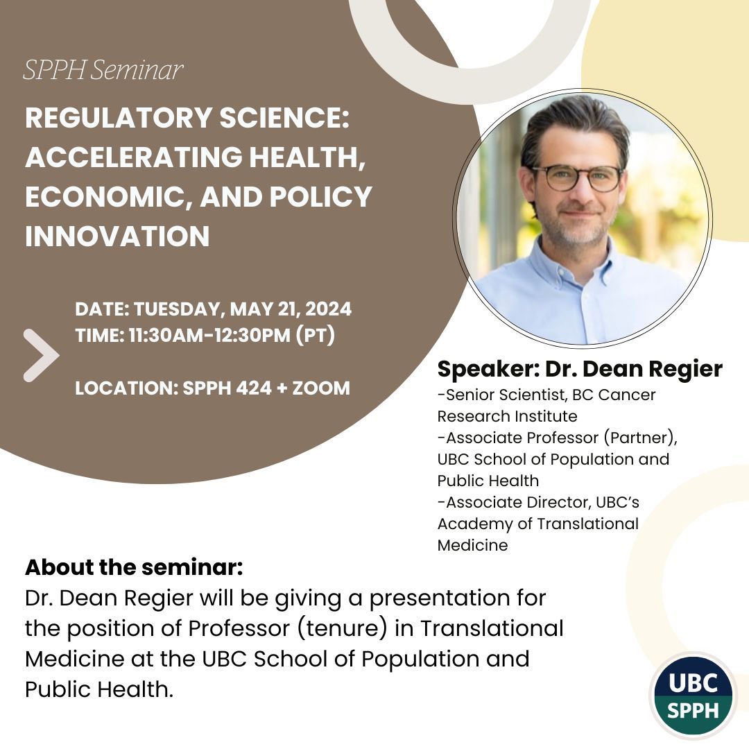 Join us for an enlightening presentation by <a href="/DeanRegier/">Dean Regier</a> !