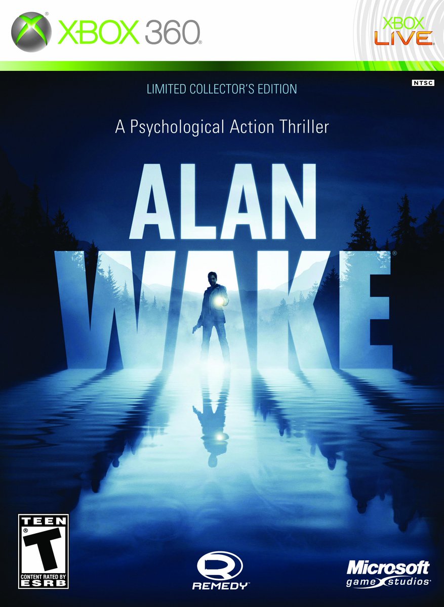 #Efemerides 14/mayo/2010 Remedy Entertainment lanza “Alan Wake” en América para #Xbox 360 Alan Wake, un exitoso autor de suspenso sufre de bloqueo de escritor, escapa a un pequeño pueblo solo para experimentar la misteriosa desaparición de su esposa. #Videojuegos #Videogames