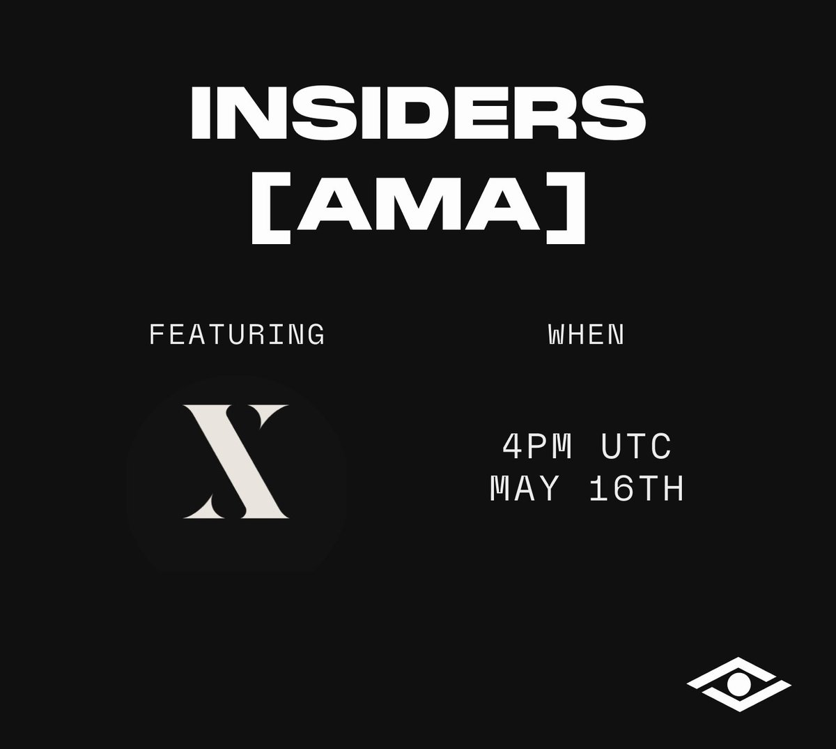 👁️

Insiders [AMA] w/ @the_xbank

We're getting all the alpha on their XYield and Off/on-ramping solutions.

LIKE/RETWEET for an invite 🔗