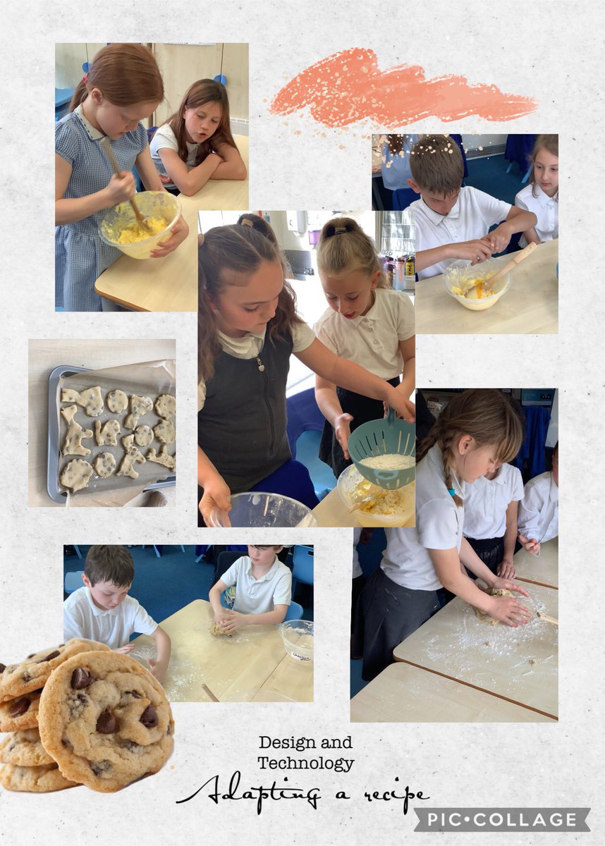 While most of us added chocolate chips to a basic biscuit recipe, some children opted to improve their biscuits with a healthier choice of cherries! Our unique shapes and delicious taste earned us a 10 from Mrs Wilson! #dallamdt