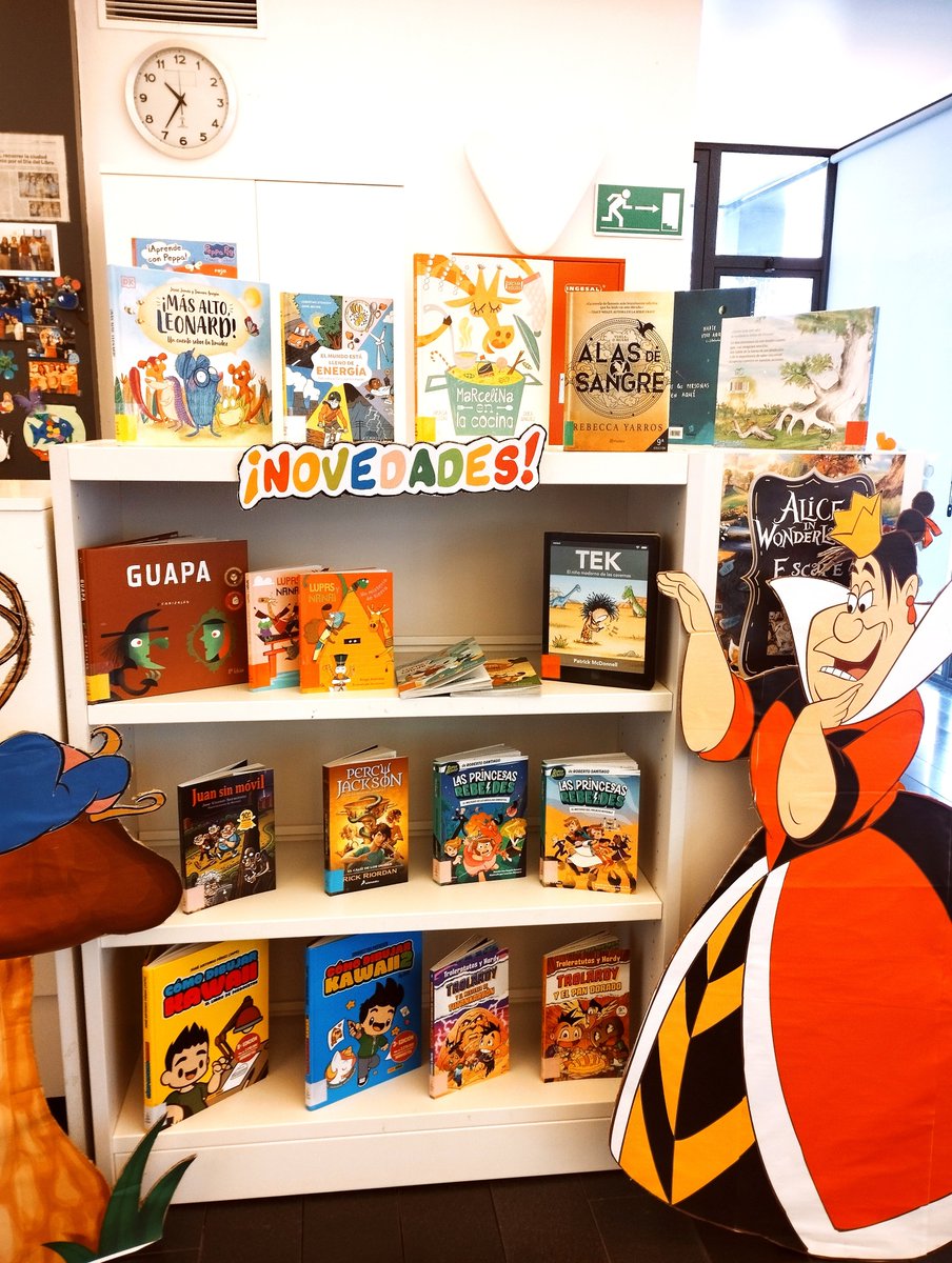 En la sala infantil/juvenil de vuestra biblio os esperan unas fantásticas ¡NOVEDADES! 😍
#bpmsa #bibliotecasantaana #novedades #libros #librosnuevos #novedadesliterarias #salainfantiljuvenil #salainfantil #BibliotecasMunicipales #Badajoz #visitatubiblioteca #lasbibliotecasmolan