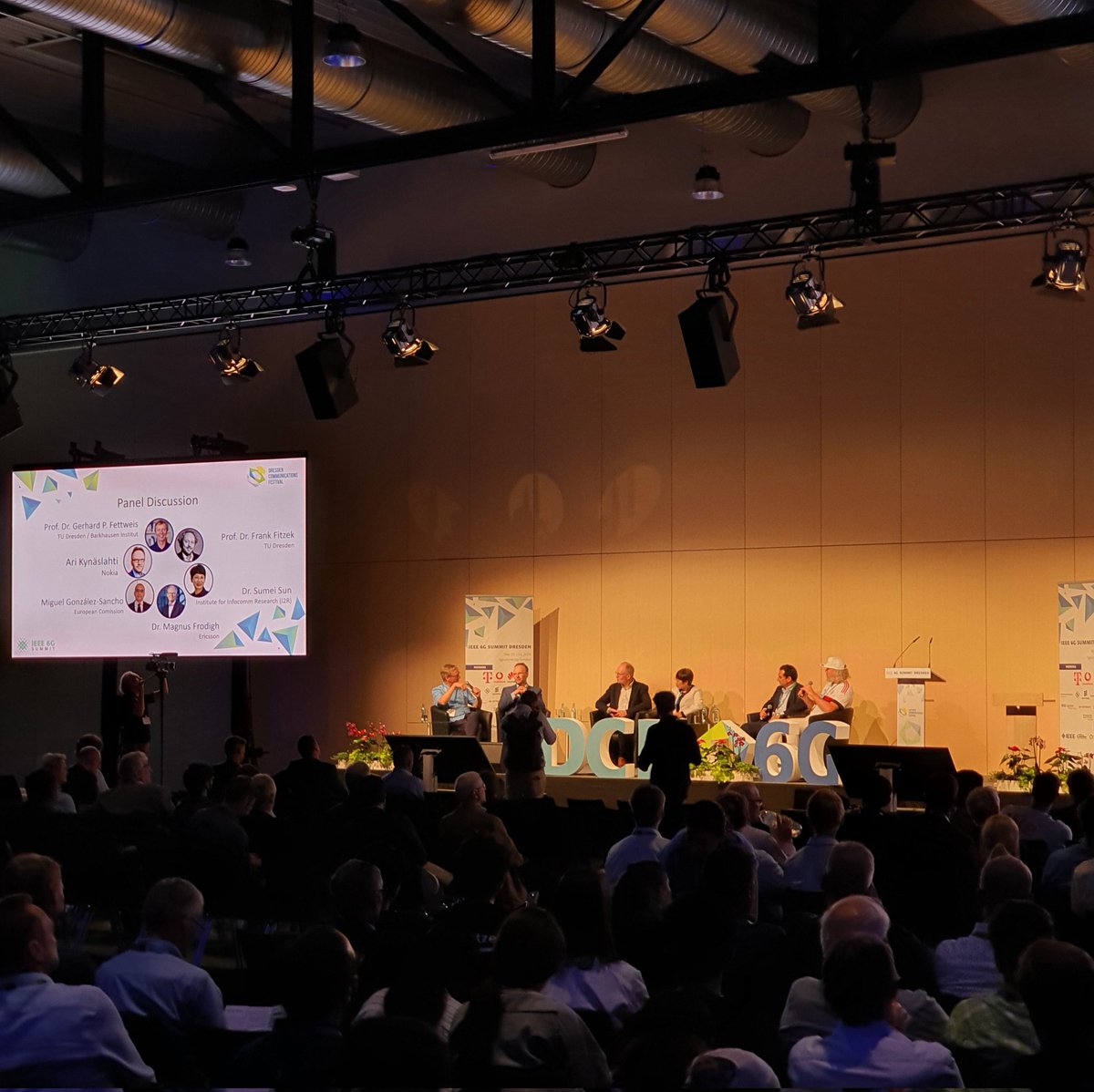 5G Lab Germany (@5g_lab) on Twitter photo 🌐 Guardians of connectivity together at #6GSummit: Prof. Gerhard Fettweis (5GLab), <a href="/frankfitzek/">Frank Fitzek</a> (5GLab), Miguel González-Sancho (European Comission), Ari Kynäslahti (Nokia), Dr. Sumei Sun (I2R), Dr. Magnus Frodigh (Ericsson) discussing trustworthiness in the #6G frontier 💡 🌐 Guardians of connectivity together at #6GSummit: Prof. Gerhard Fettweis (5GLab), <a href="/frankfitzek/">Frank Fitzek</a> (5GLab), Miguel González-Sancho (European Comission), Ari Kynäslahti (Nokia), Dr. Sumei Sun (I2R), Dr. Magnus Frodigh (Ericsson) discussing trustworthiness in the #6G frontier 💡