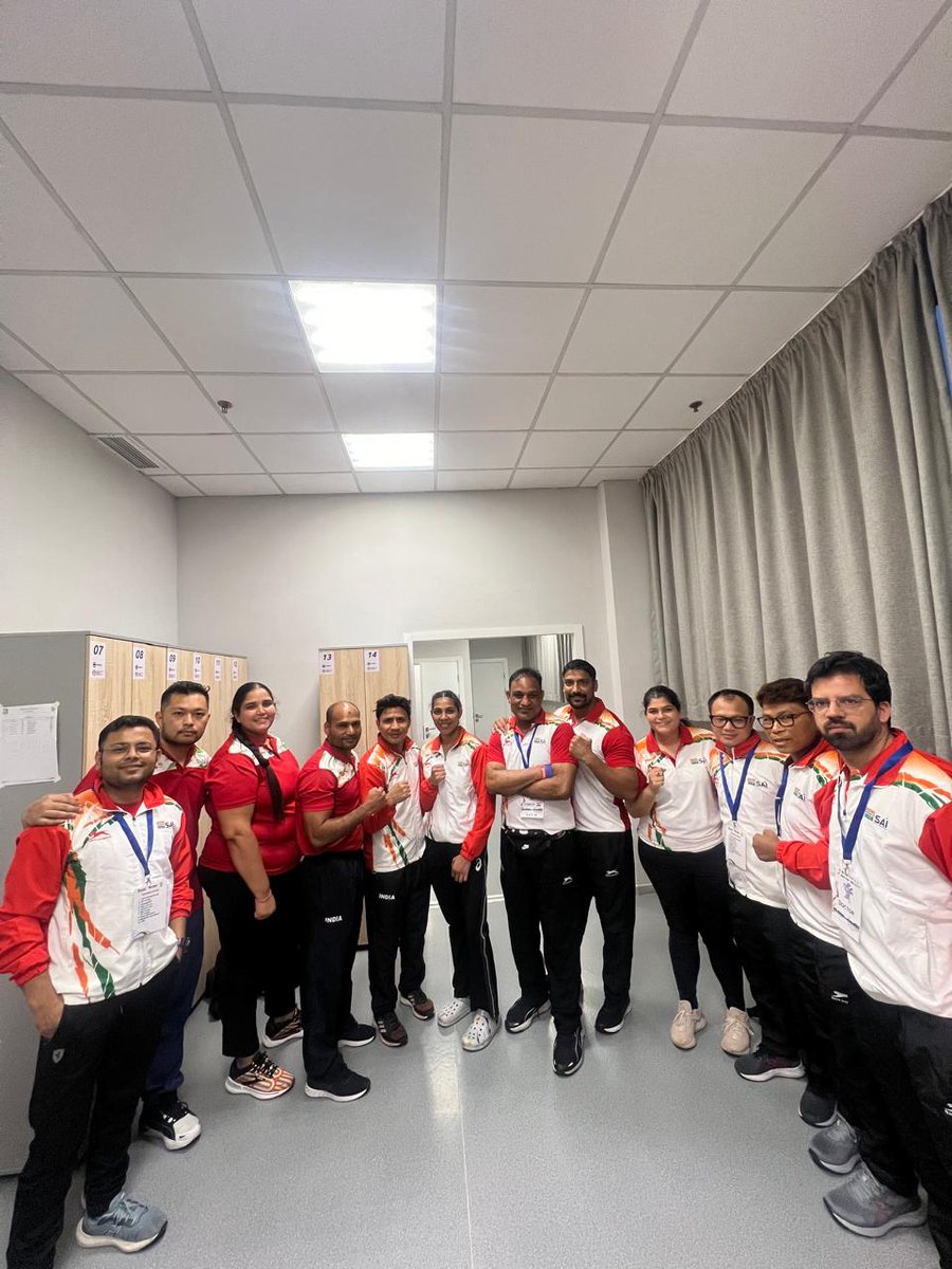 Update:Elorda Cup 🥊🇰🇿☑️ #Boxing🥊 🇮🇳 pugilists won a total of 3⃣matches😍 on Day 2⃣ Take a look at the winners & the respective categories👇🏻 * Gaurav defeated 🇰🇿's Saparbay 3:2 in Men’s 92+kg * Manisha defeated 🇰🇿's Zabynbekova 5:0 in Women's 60kg * Monika defeated 🇰🇿's