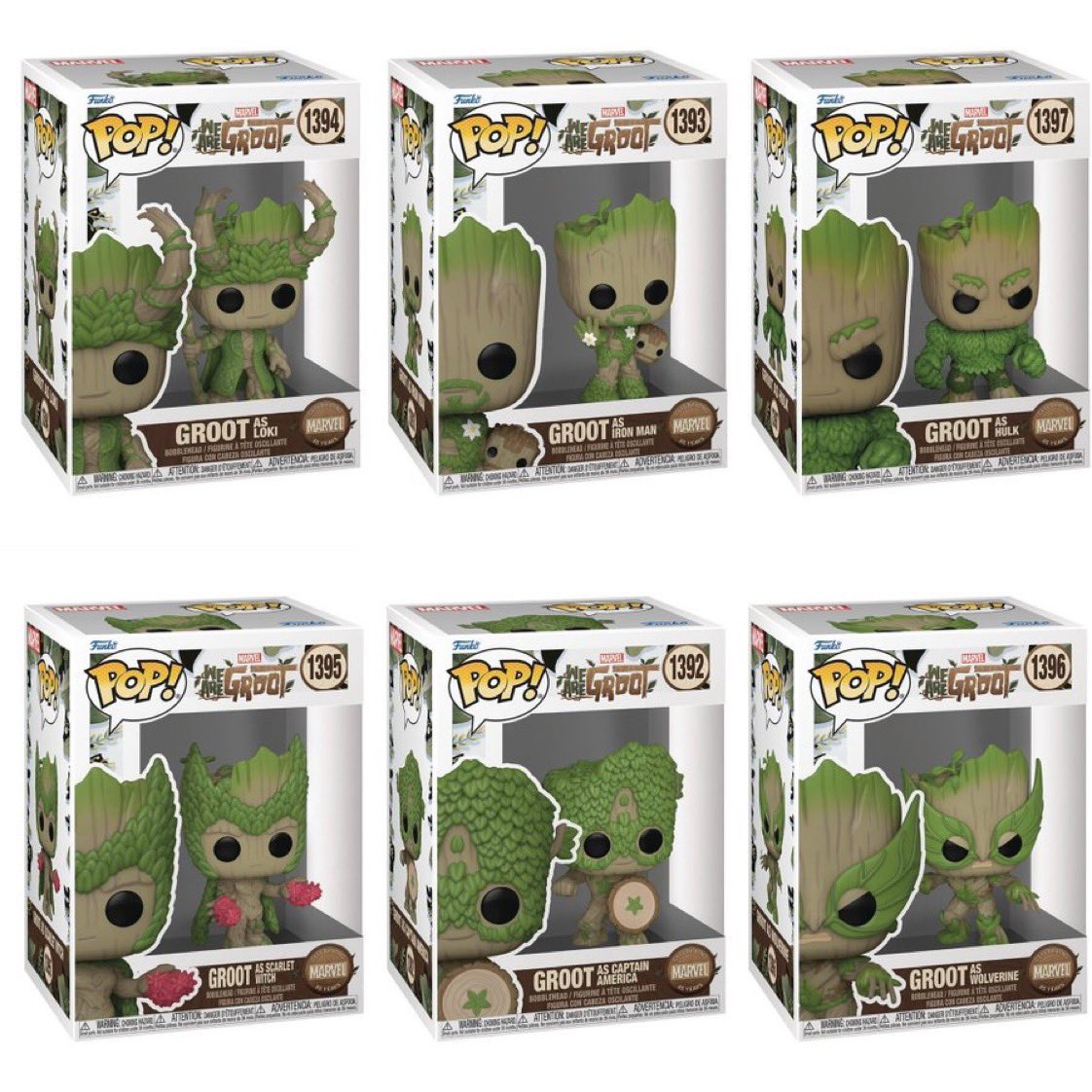 Groot na nowych figurkach Funko Pop!
