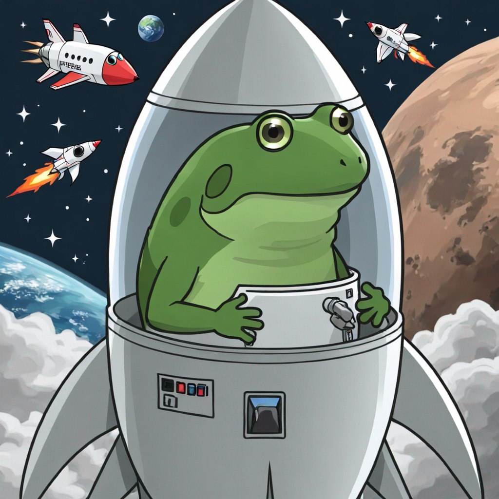 @cryptojack $FROGE is the one and only leaping high!