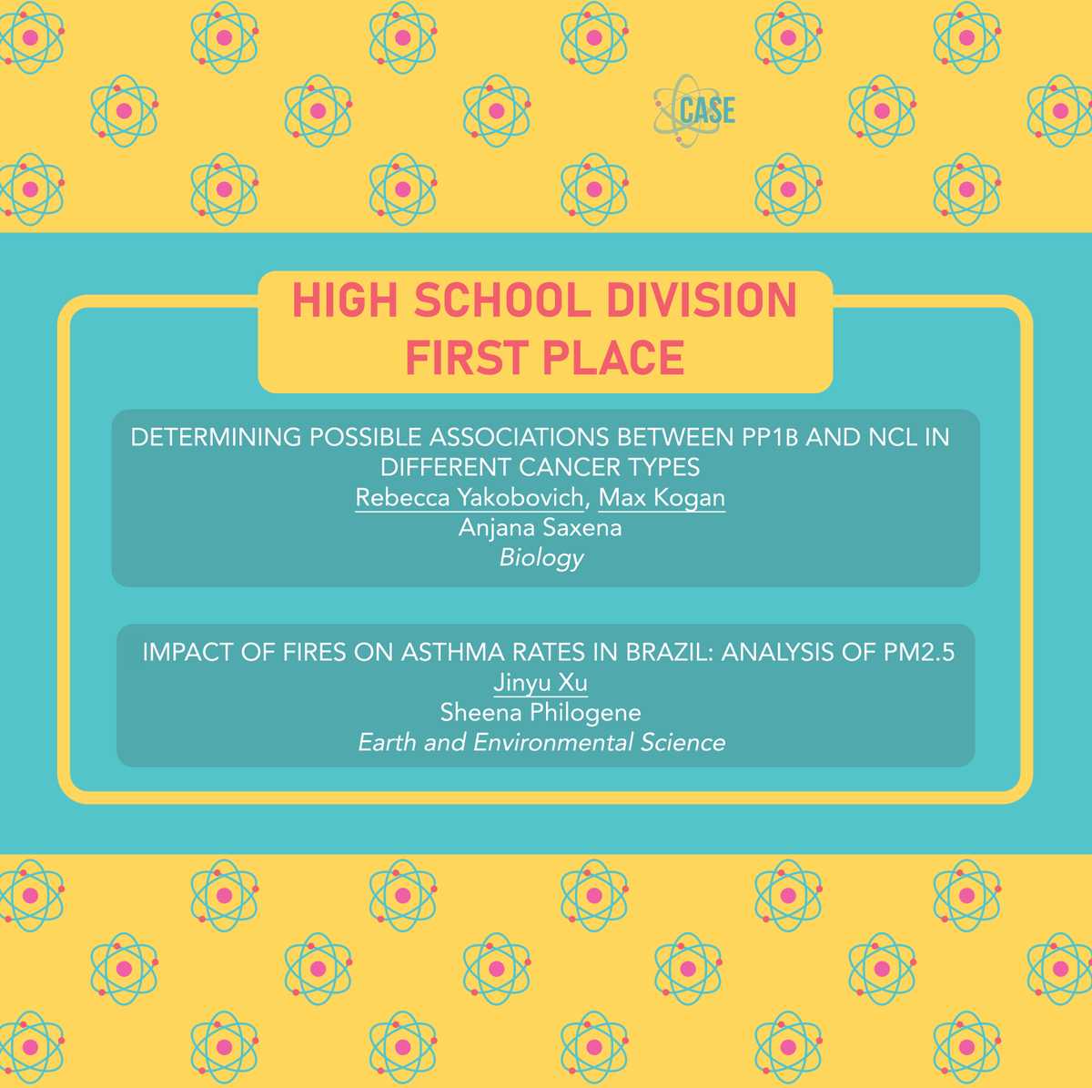 CASE: Center for Achievement in Science Education tweet media