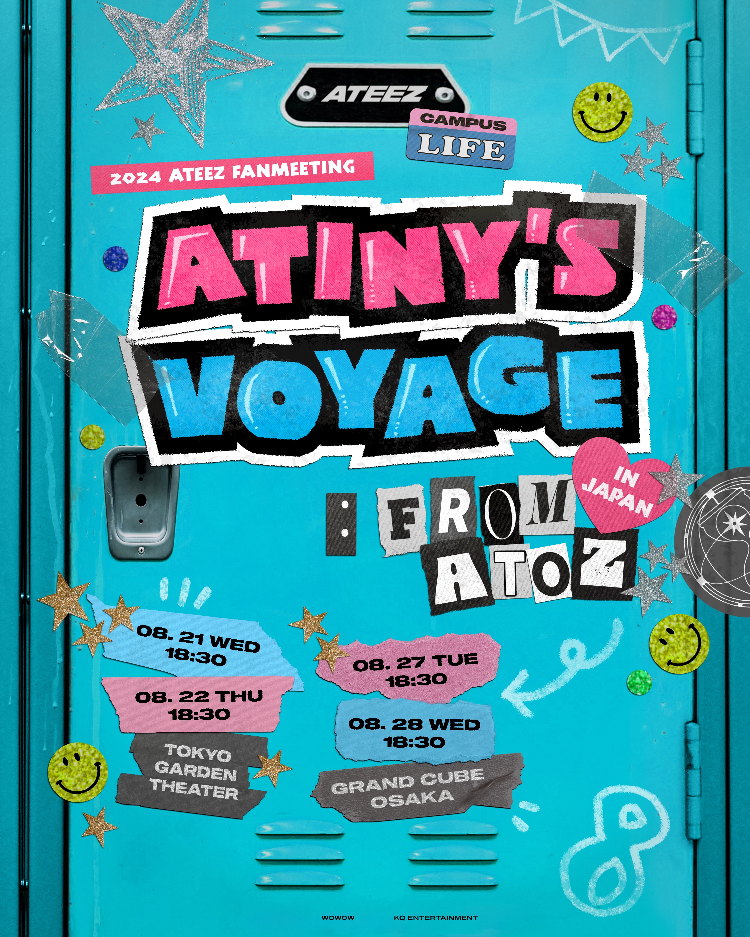 ATEEZ 2024 FANMEETING<ATINY'S VOYAGE : FROM A TO Z> IN JAPAN