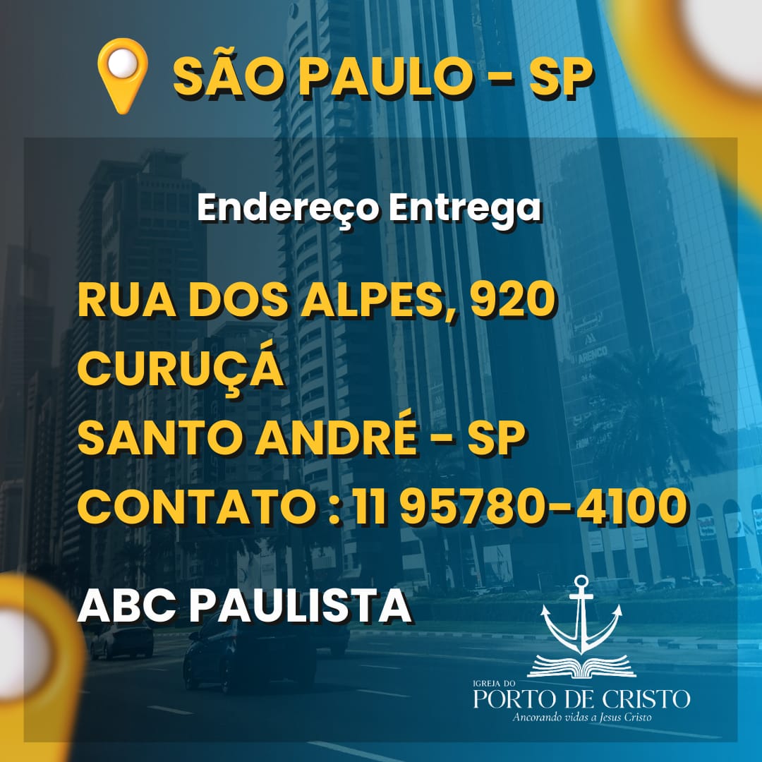 Mais pontos de entrega da nossa Igreja Galera !!! AGORA EM SANTO ANDRÉ, NO ABC !!! @DelegadoOlim @ClaPelicano @mauriciorocha70