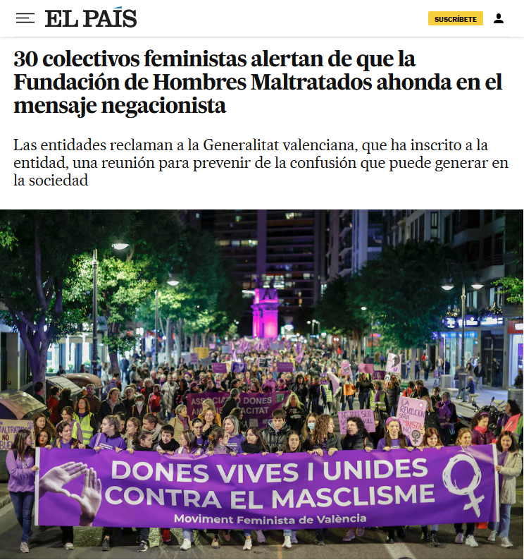 FundaHOM's tweet photo. 30 asociaciones feministas no consideran que las víctimas masculinas de violencia en la pareja deban  equipararse a las femeninas.

Consideran que debe de haber víctimas de primera y de segunda, y misteriosamente llaman a eso "igualdad de género".🤷🏻‍♂️
https://t.co/ywg6lYRHAH https://t.co/FJfWNBWllr