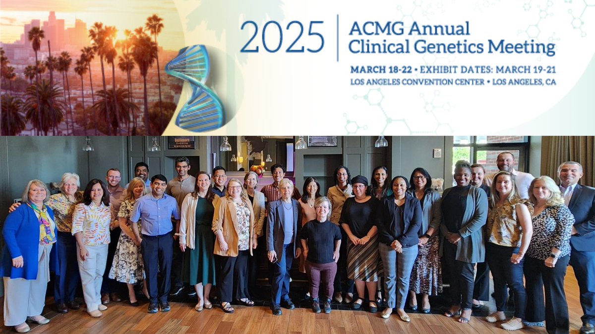 Volunteers are at the heart of everything we do! Thank you to the ACMG Program Committee & staff hard at work in Baltimore planning a fantastic program for #ACMGMtg25 next March in L.A. If you missed #ACMGMtg24, get the Digital Edition: bit.ly/ACMGDgEd24. #medicalgenetics