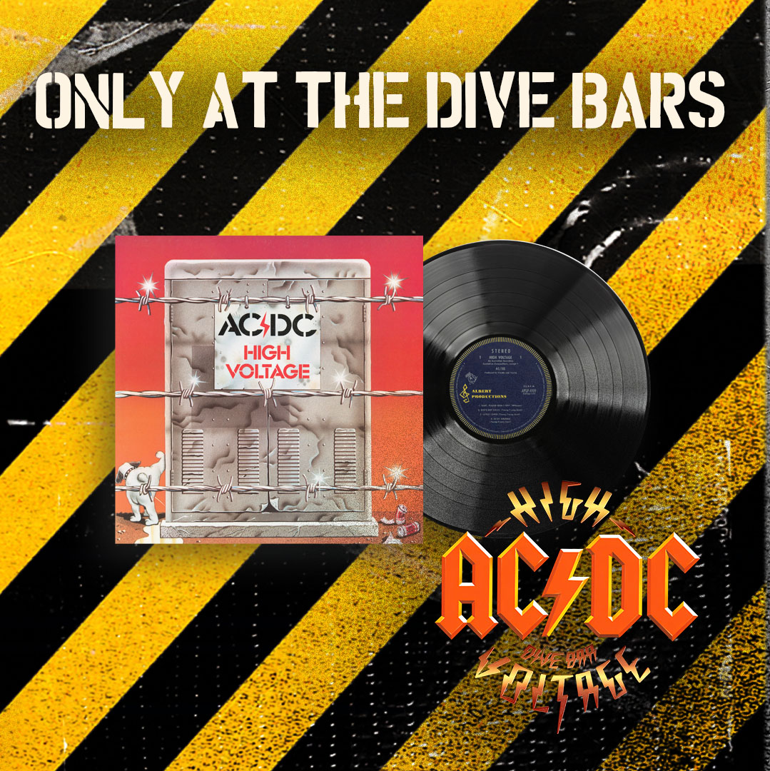 The original 1975 Australian versions of High Voltage and T.N.T., are being reissued on vinyl and will be available only at the AC/DC Dive Bars this Summer, starting in Gelsenkirchen on May 16. These albums were never before released outside of Australia. Limited quantities