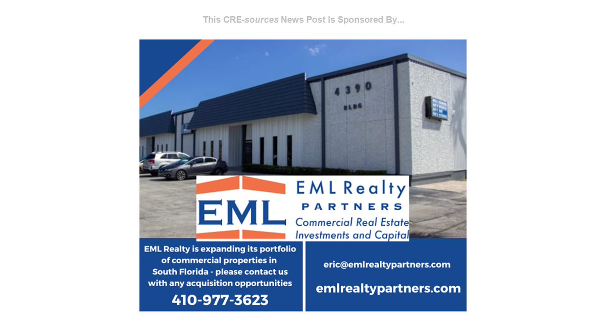 SOUTH FLORIDA #CRE: Heritage Flooring Leases 30K SF At Interstate Commerce Center Read more at cre-sources.com/heritage-floor… #industrialrealestate #industrial #southfloridacre #southfloridarealestate #commercialrealestate #realestate #RealEstate