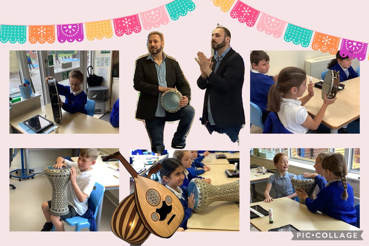 A special visit from Louai today, who gave us a brief introduction to Arabic music! We looked (and played) at different instruments, listened to cultural classics and had a little dance! We had great fun! Thank you for sharing your knowledge! #dallammusic #dallamdiversity