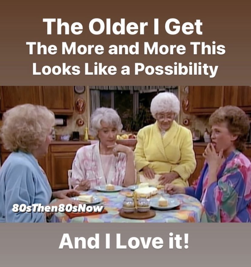 Picture it, Less Than 20 Years From Now. #TheGoldenGirls #GoldenGirls #Television #TV #BettyWhite #ruemcclanahan #beaarthur #estellegetty #1980s