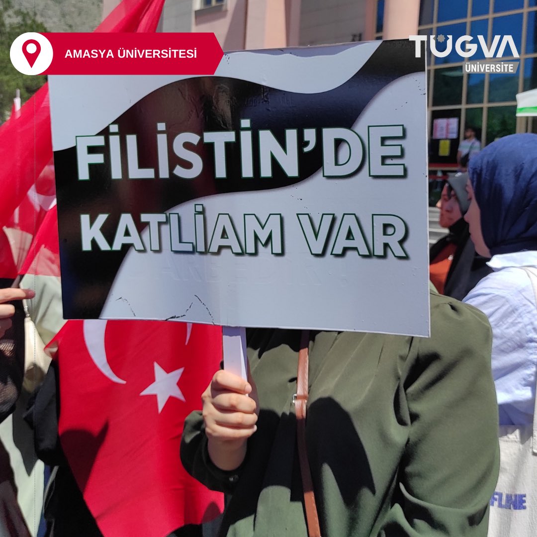 📍Kampüsler Gazze İçin Ayakta!

Dünya sussa bizler susmayacağız 🙋🏻‍♂️🙋🏻‍♀️
❗️Her an son güne kadar…

#getoutofrafah 
#KampüslerAyakta 
#FreePalestine
#CampusesSayStop