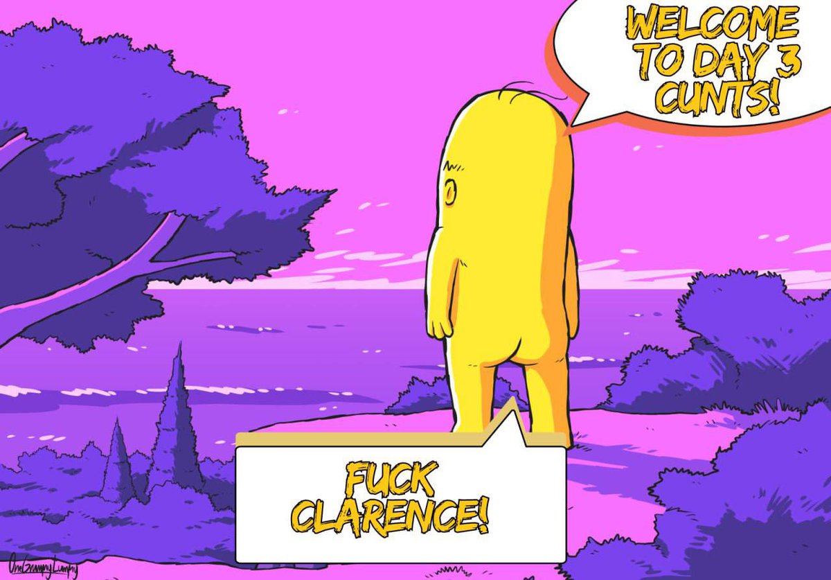 The whole community, 

If everyone puts their piece in the project we will climb easily.

Everyone try to buy at least $10. 

You are with a good team, you have no excuse not to buy $10!

🔫🖕🏼Cunt or Clarence? Choose your position!

CA: 0x6b4217687E17021B850BF37DB420aCD223420290