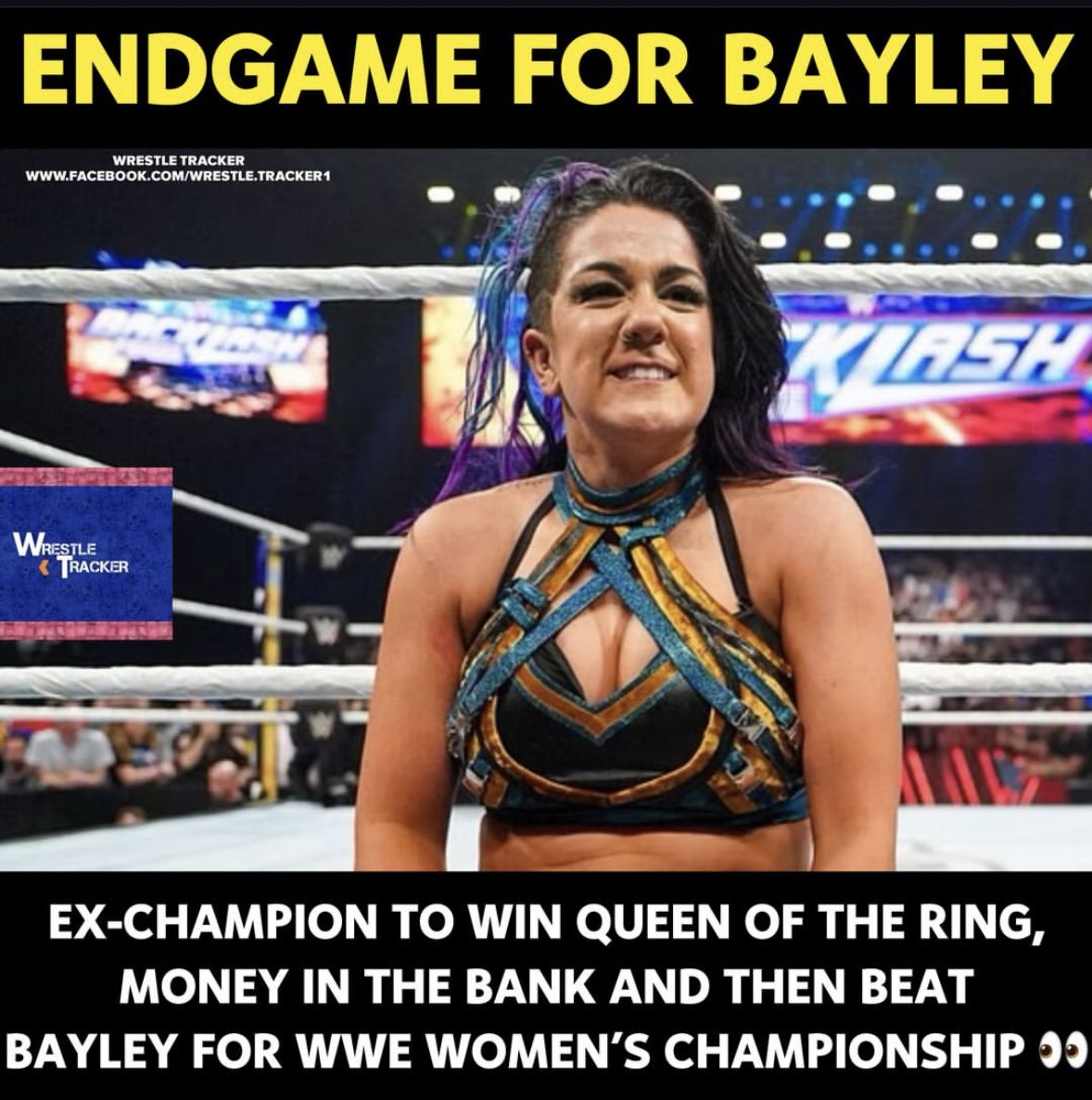 Ex-champion could dethrone Bayley after winning Money in the Bank and Queen of the Ring, says WWE personality 👉 bit.ly/3y6aDuQ #WWE #Bayley