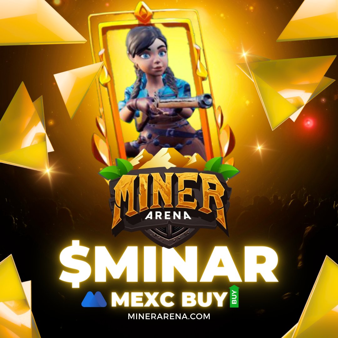 Together we can achieve our dreams guys let's keep up the energy and keep moving forward guys🔥🔥
#minerarena 👀 #Minar 🥳 #Miner 🔥 #CryptoGaming 🦁 #minartoken 💫 #PlayToEarn 🤠