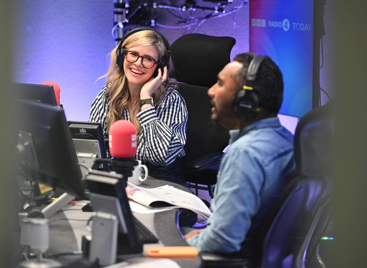 📻 Tomorrow morning @Emmabarnett joins the @BBCr4today team, alongside @amolrajan on day one. Have a listen @BBCRadio4