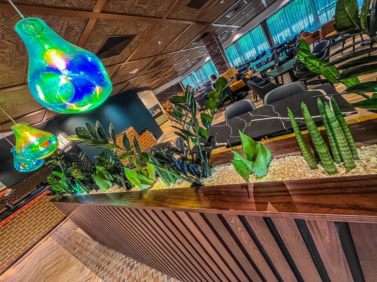 Indoor planting project for new Casa restaurant and bar at #TŷNewport <a href="/TyHotels/">Tŷ Hotels</a> is coming along…