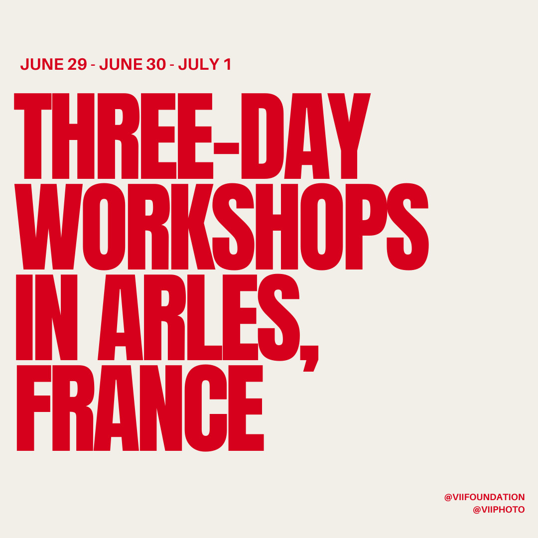 I'm teaching a new workshop in Arles, France from June 29 - July 1: The Fundamentals of Video Storytelling for Photographers In this three-day workshop, participants will gain valuable insights into creating videos and marketing them. Learn more: theviifoundation.org/summer-worksho…