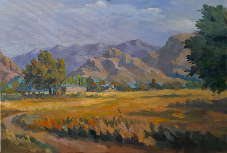 We're happy to welcome a gifted artist, Armen Soghomonyan, at our gallery! Check out Armen's profile 👉 rb.gy/7r5eot 'Vayots Dzor' by Armen Soghomonyan armenianartistsproject.org/artwork/6d06cd… #armenianartistsproject #armenianart #charitythroughart