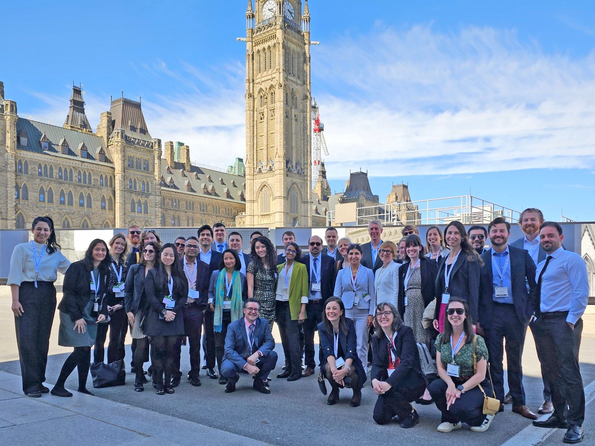 Had a phenomenal time w/ @sciencepolicy Science Meets Parliament last week, where brilliant researchers across Canada met with MPs & Senators on the Hill, bringing together the people generating knowledge in Canada with those who use it for the public good #SciParl2024