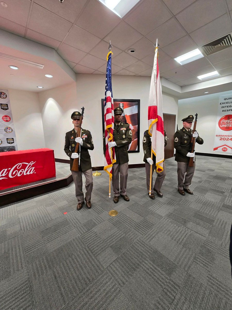 Coca-Cola United in Birmingham, AL. became the second business to partner with the Alabama National Guard through U.S. Army Partnership for Your Success Program - PAYS on Friday, May 10th, 2024.