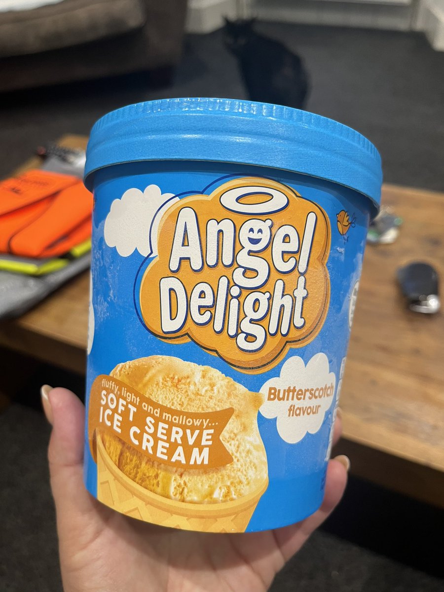 I don’t know who needs to hear this (a fair few of you apparently 🤣) but @Morrisons have a full range of angel delight ice cream in stock 👌😋 #AngelDelight