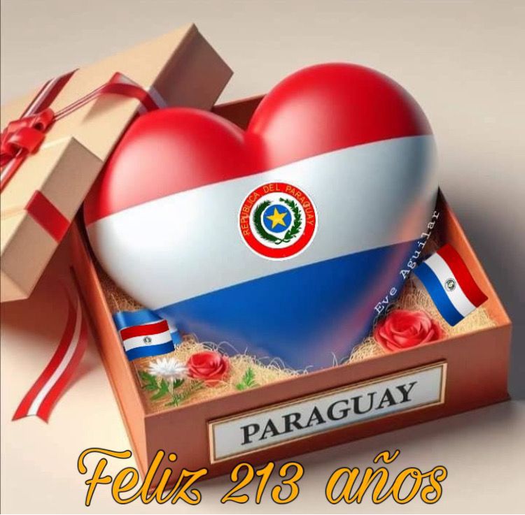 FELICES FIESTAS PATRIAS A TODOS LOS PARAGUAYOS....