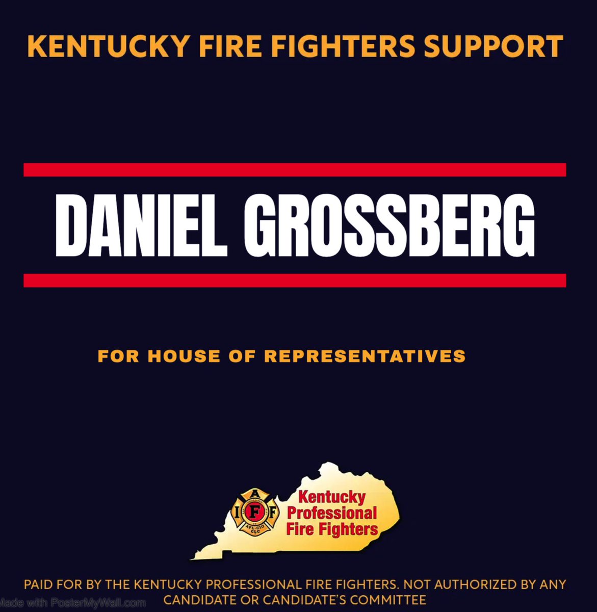 Addressing mental health, the risk of cancer, and retirement security helps to ensure an available and capable workforce in Kentucky’s fire service.  We are proud to endorse @grossberg4ky for re-election and look forward to conversations to continue to improve our profession.