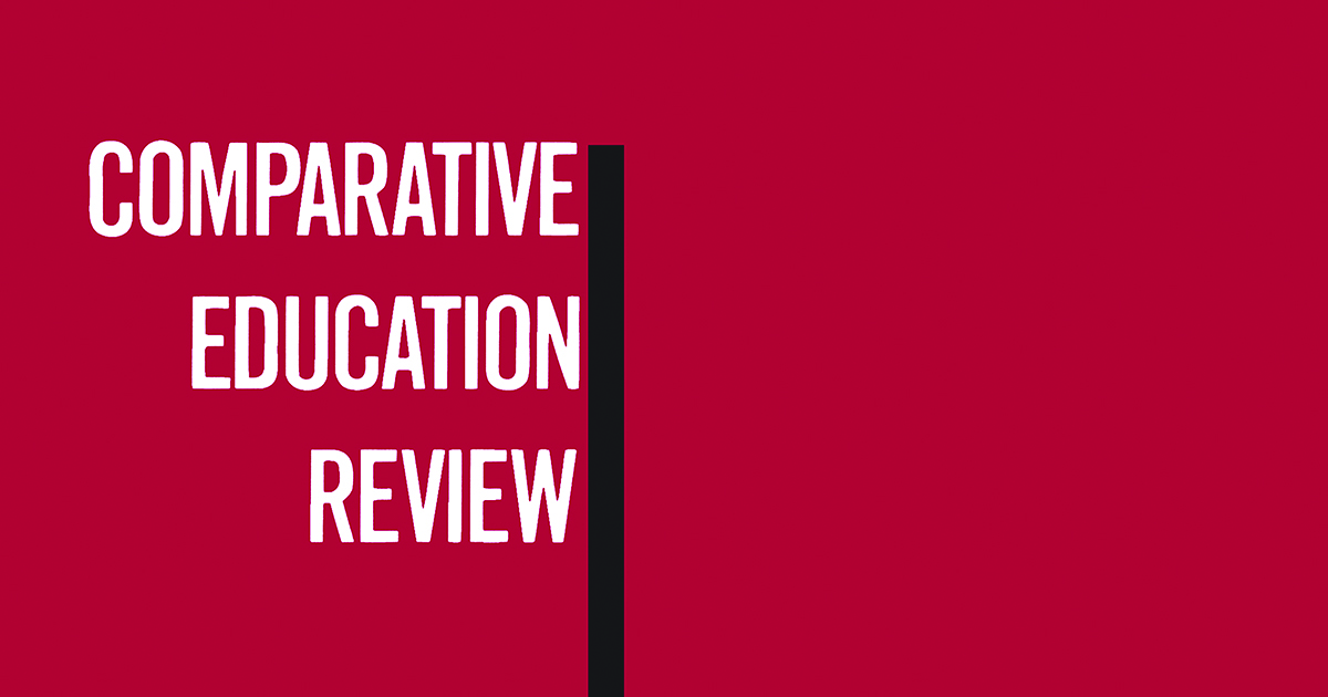This article explores how students from a refugee background perceive polish school space. Read it in the latest issue of the Comparative Education Review now: ow.ly/wPrA50RAPOT