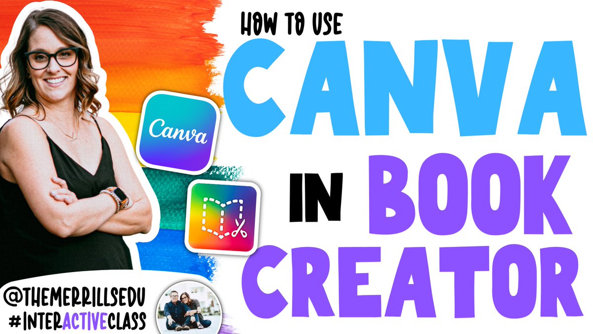 Did you know that you can use @canva 🎨 and @BookCreatorApp 📚 AT THE SAME TIME? 😲🫢 Learn how it all works ⤵️ youtu.be/L-oeJHwsmoM #interACTIVEclass @CanvaEdu @mel_beazley @LeenaMarieCanva @MrNunesteach @manuelherrera33 @BookCreator_Cat @dhotler #ISTE #EdTech