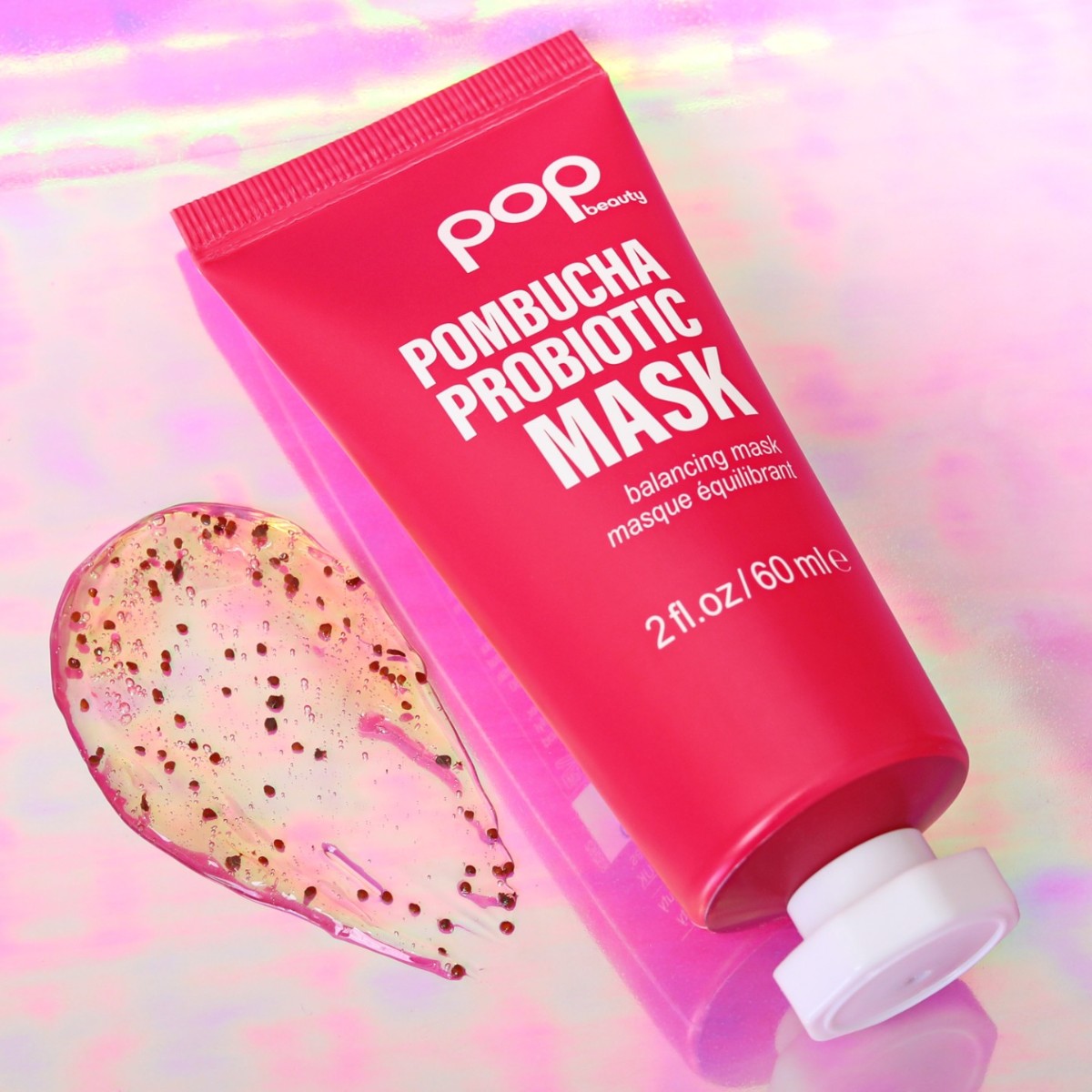 Packed with Antioxidants, soothing Extracts &amp; natural Nourishers, Pombucha Probiotic Mask will help balance, fortify and soothe skin in an instant! 🙌 
⠀⠀⠀⠀⠀⠀⠀⠀⠀
❤️ Probiotic Kombucha
❤️ Pomegranate
❤️ Cactus Fruit Extract
⠀⠀⠀⠀⠀⠀⠀⠀⠀
#POPbeauty #Skincare