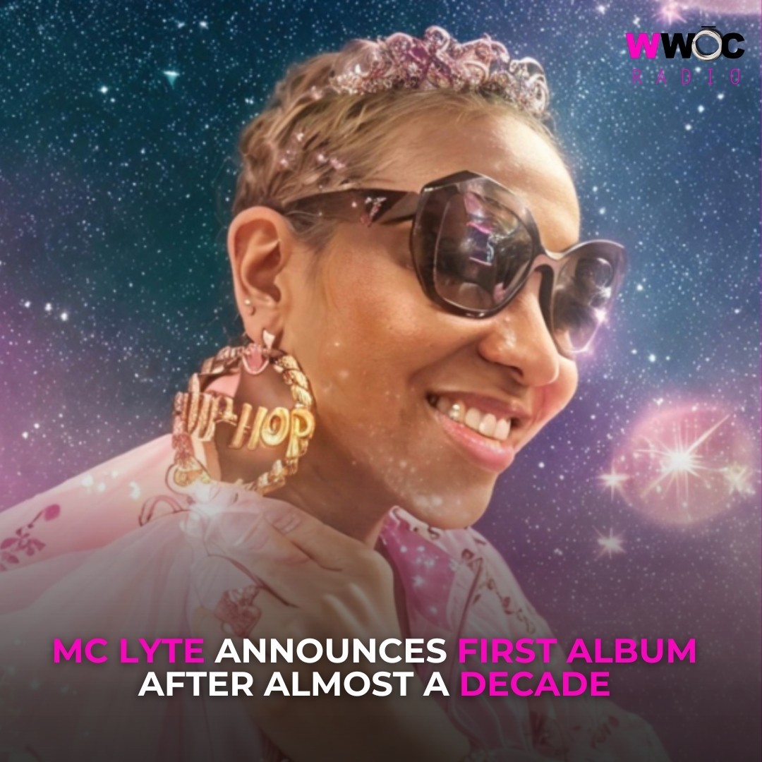 #Repost @WwocRadio
——
🚨 Breaking News! 🚨 ⁠
⁠
#MCLyte, the legendary queen of hip-hop, is back and better than ever with her highly-anticipated new album! 🎶 ⁠
⁠
After almost ten years we are getting another MC Lyte album this summer. ⁠ #wwocradio

@mclyte @SunniGyrlInc