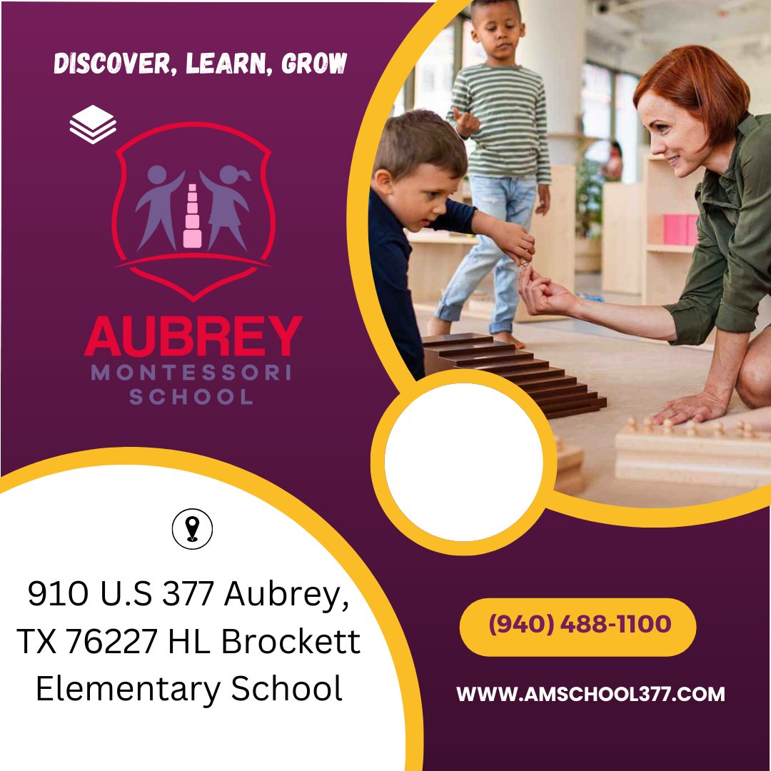 Choosing Aubrey Montessori means choosing an education that nurtures the whole child - fostering social, emotional, and academic excellence. For more details, Visit amschool377.com #NRIPage #Aubreymontessori #MontessoriAdventure #TailoredLearning #MontessoriEducation