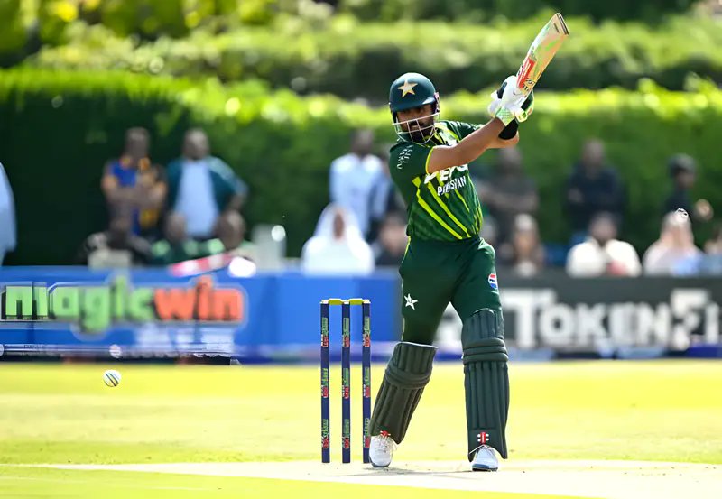 Most scores of 50 or more in T20I history 🇵🇰 𝟯𝟵 － 𝗕𝗮𝗯𝗮𝗿 𝗔𝘇𝗮𝗺 (𝟭𝟭𝟬 𝗶𝗻𝗻𝘀) 👑 🇮🇳 38 － Virat Kohli (109 inns) 🇮🇳 34 － Rohit Sharma (141 inns) 🇵🇰 29 － Muhammad Rizwan (83 inns) The record-breaking FIFTY at a strike rate of 164 🔥 #BabarAzam | #BabarAzam𓃵