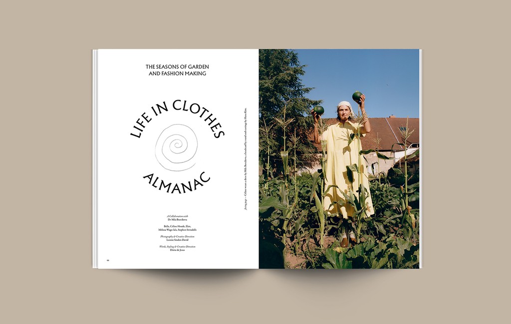 Learn about Dr. Mila Burcikova’s research, 'The Life in Clothes Almanac' and micro-scenario for a deeper understanding of fashion and agriculture in The Lissome publication, issue No. 4, Love Ethic. Available at l8r.it/pZcD 🌱