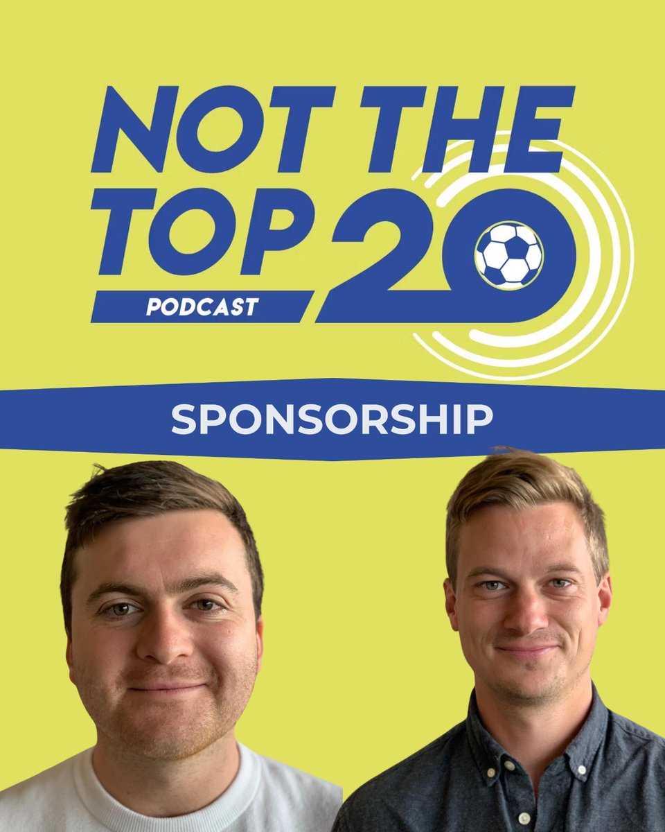 🎙️ Exciting Announcement! 🎉 This summer, we are creating a new show on the Not The Top 20 Podcast feed. 8-10 weeks, 16-20 episodes 👀 We're looking for a sponsorship partner. If you own (or run sponsorship/marketing for) a business or brand, and would be interested in