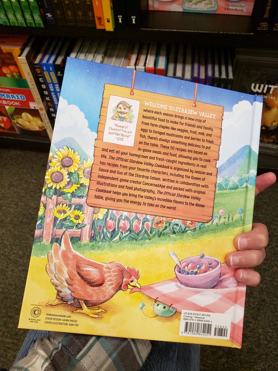 RetroGamerRyan's tweet image. Today seems like a good day to break my self-imposed Twitter hiatus to celebrate the official release of the Stardew Valley Cookbook! I'm officially in bookstores! #stardewvalleycookbook