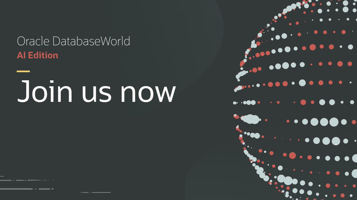 Oracle AI Database tweet media