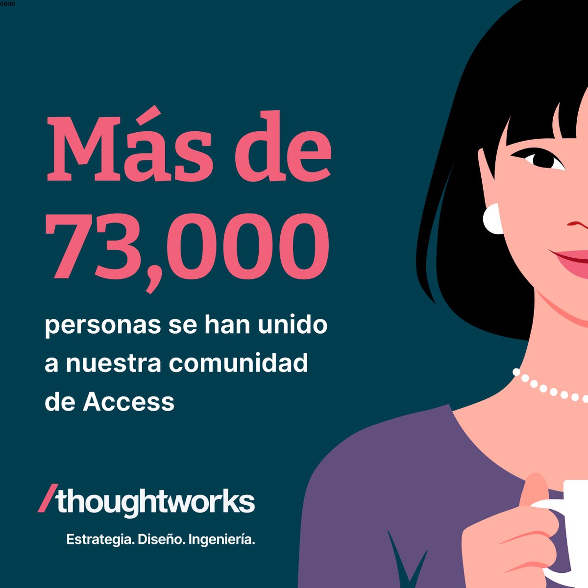 ThoughtworksESP's tweet image. ¿Tienes curiosidad por saber cómo es trabajar en Thoughtworks? Nuestro newsletter de carreras, ofrece información sobre Thoughtworks: tendencias, liderazgo, eventos y roles abiertos.
Estarás abriendo las puertas a oportunidades. Suscríbete: thght.works/3rEa2ea