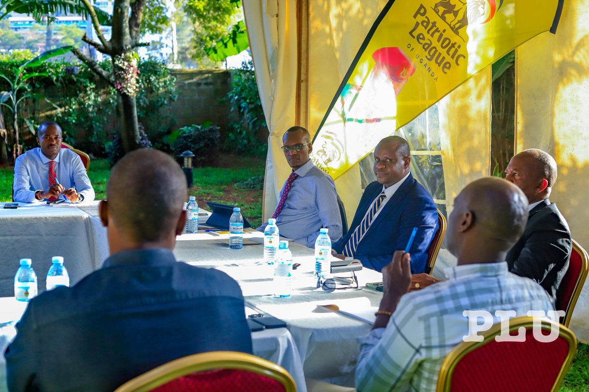 Today members of the Central Committee of PLU held a meeting at our Secretariat and deliberated on various issues. @mkainerugaba @DaudiKabanda @AndrewMwenda @BalaamAteenyiDr @MichealMawanda1 @FrankGashumba @ChairmanToyota @CedricNdilima