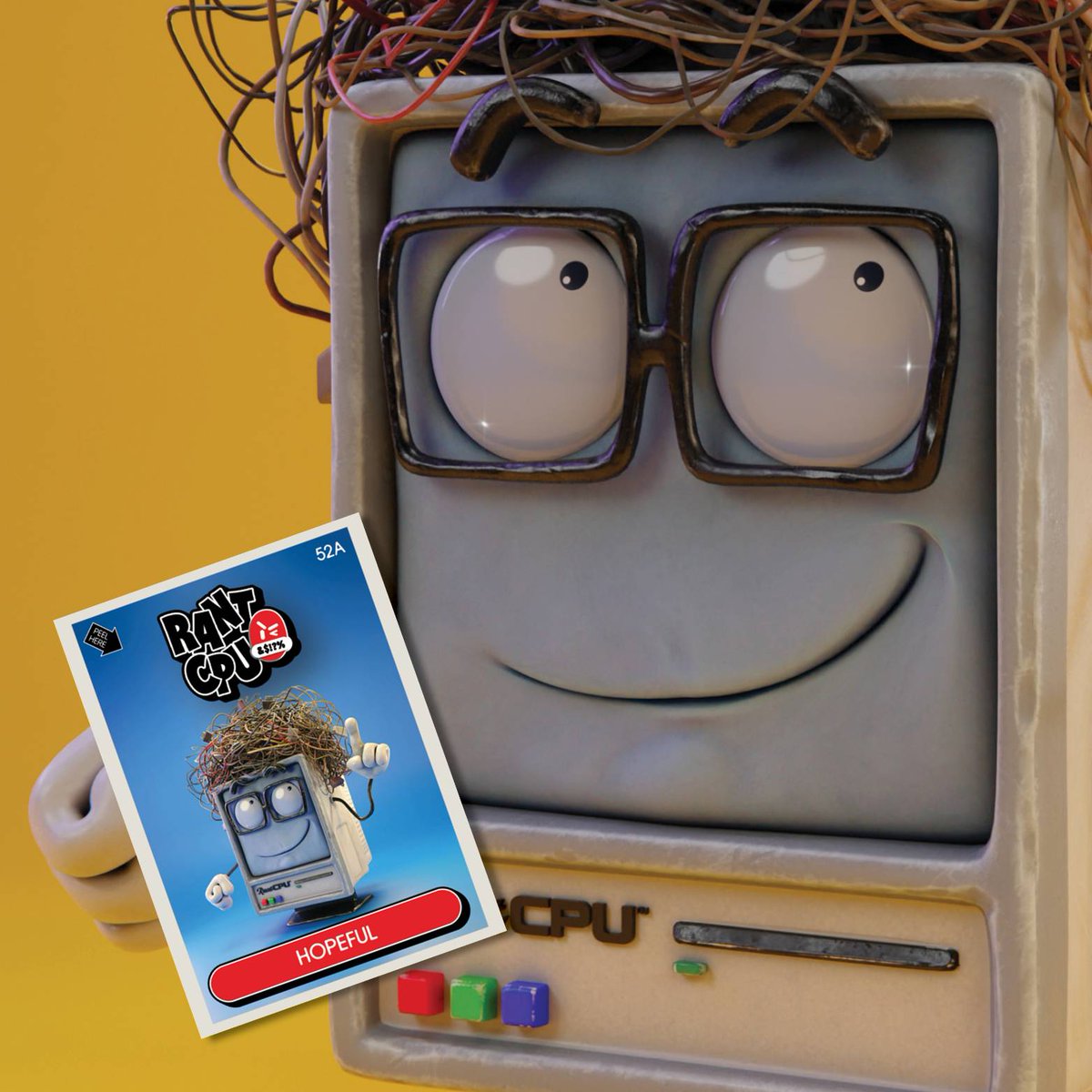 "While there's life, there's hope." 
Can you guess who said this iconic quote that’s making Rant feeling #HOPEFUL today? 😉❤️‍🔥🤞 #RantCPU #Emotions #CollectibleCards  - Day 4